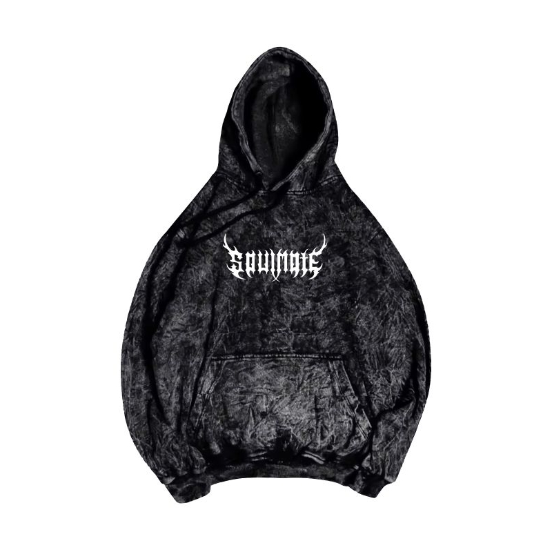 HOODIE SANDWASH BASIC KATUN / HOODIE SANDWASH OVERSIZE