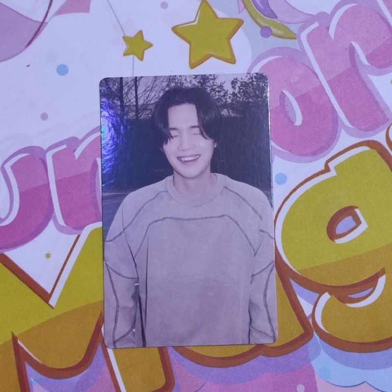 PC GUMMY SMILE SUGA D-DAY POB WEVERSE BTS YOONGI PHOTOCARD