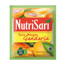 

Nutrisari Mangga Gandaria 1 renceng 10 sachet