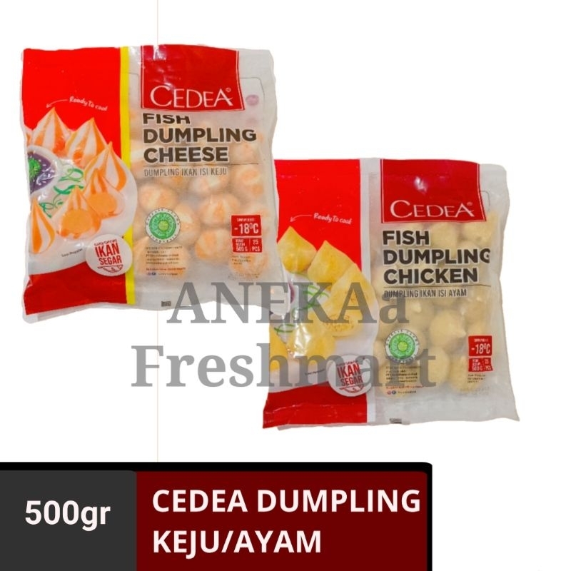 

CEDEA FISH DUMPLING CHEESE/CHICKEN 500GRAM DUMPLING AYAM/KEJU