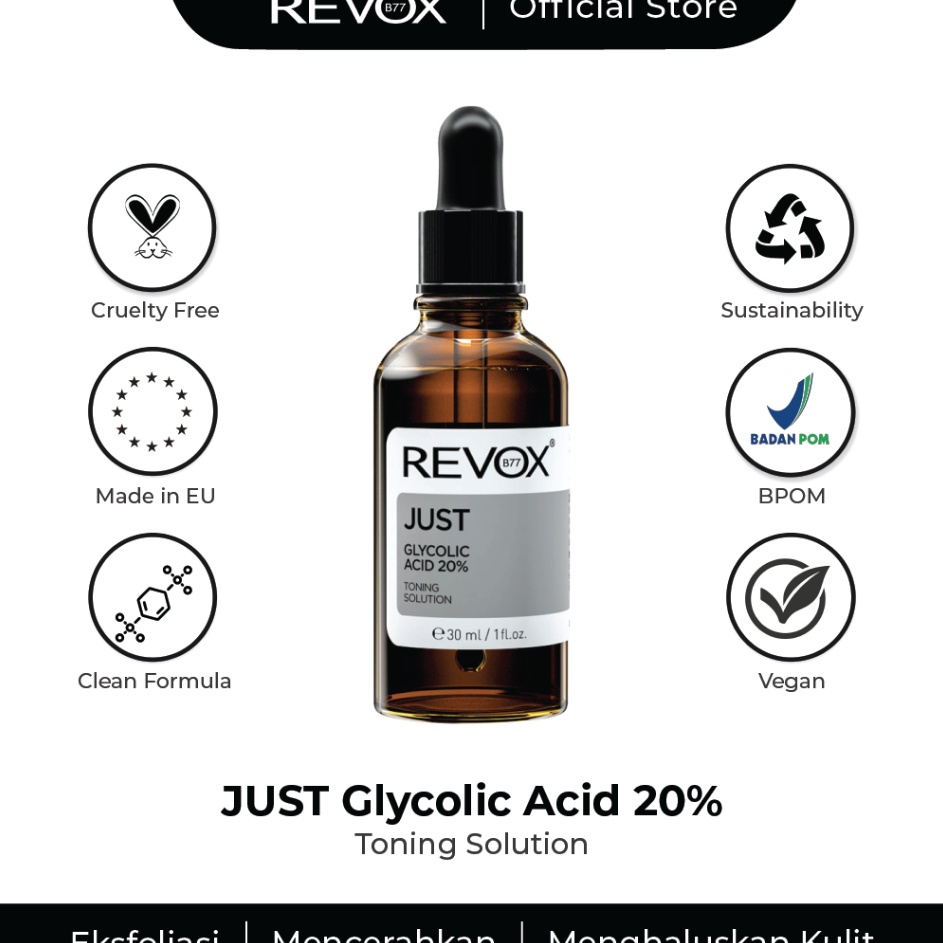 MURAH REVOX B77 JUST Glycolic Acid 2 3 ml