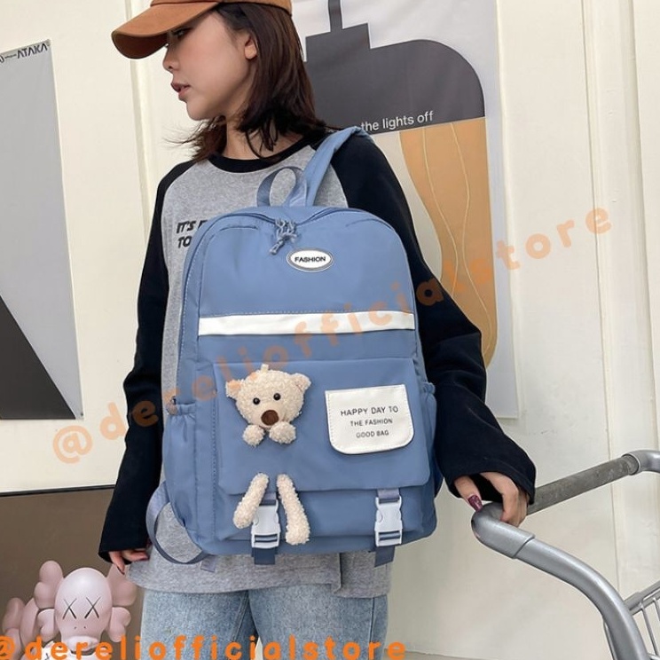 Super Promo  BTS BONEKA 18 inch  Tas Ransel Korea  Korean Bag SD SMP SMA  Dereli Official Store