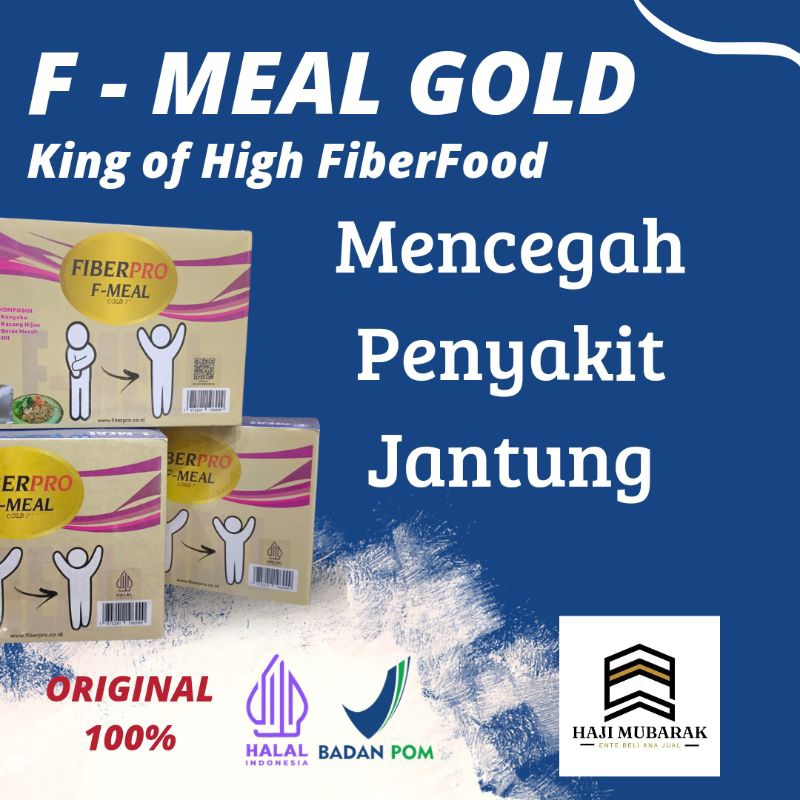 

F Meal Gold Fiber Pro High Fiber Food Nasi Formula Tinggi Serat Dari Bahan Tepung Konyaku Porang dipadukan Kacang Hijau Beras Merah dab Bahan Tinggi Serat Sebagai Solusi Sehat dari Diabetes Melitus Obesitas Maag Asam Lambung Jantung Secara Alami