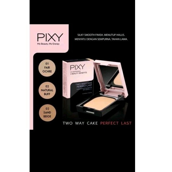 PROMO Bedak padat pixy // pixy two way cake perfect last