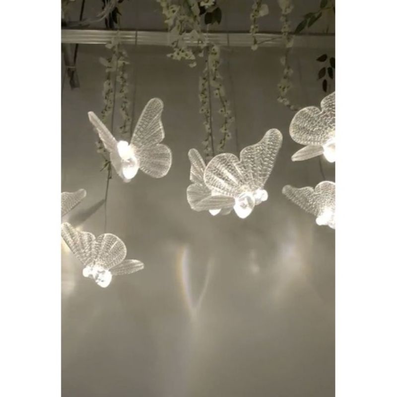 Lampu LED Acrylic Butterfly / Lampu LED kupu-kupu Dekorasi / Lampu LED kupu-kupu Acrylic