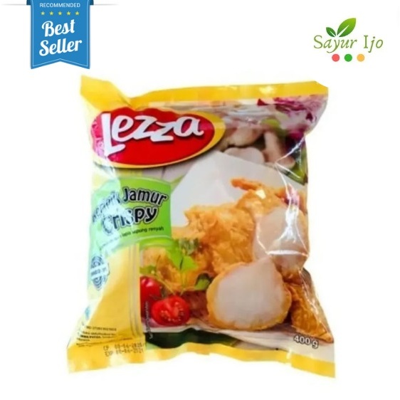 

LEZZA Keripik Jamur Crispy 400 Gram Fresh Frozen Mushroom Goreng Instant