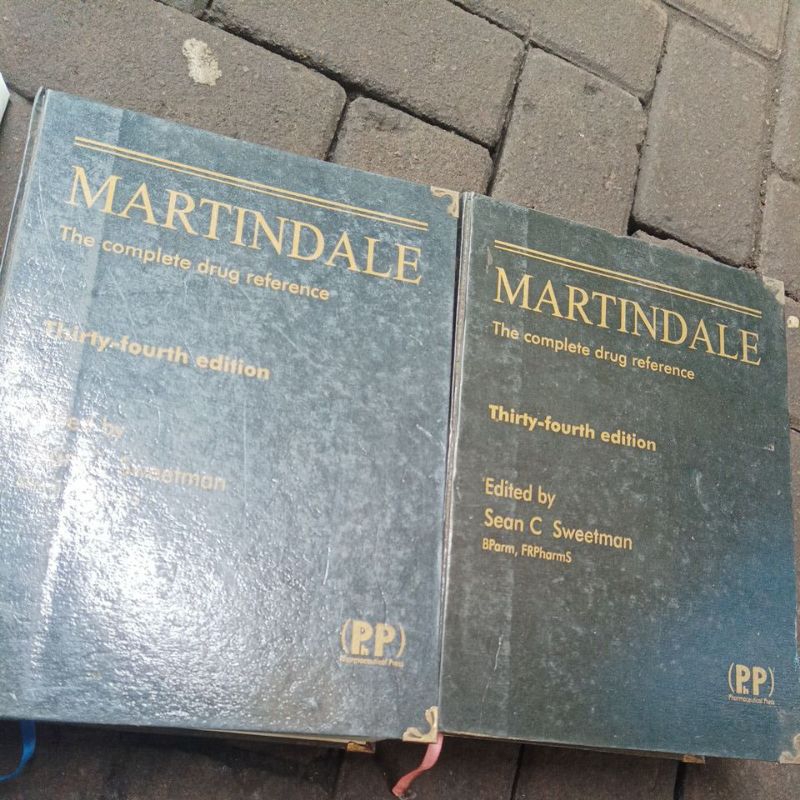 buku referensi obat lengkap martindale edisi 34 sepaket 2 buku