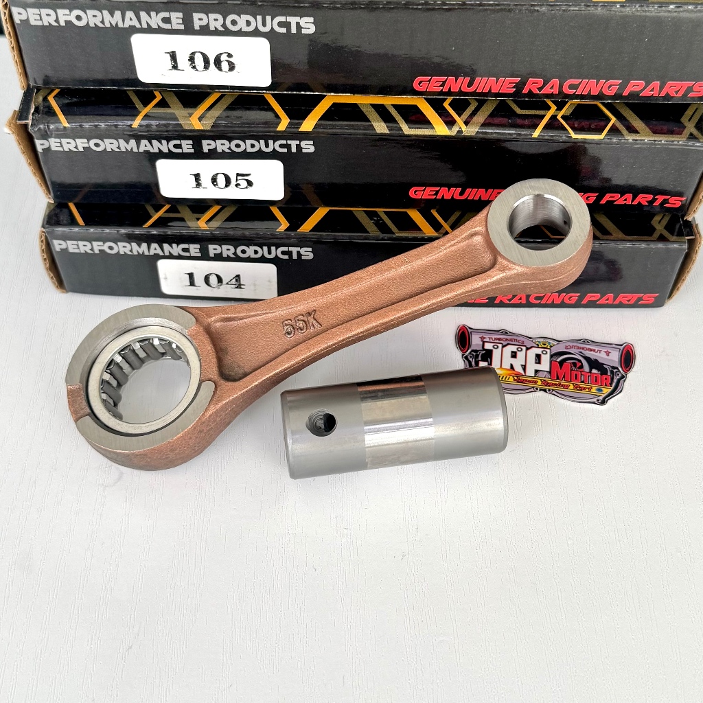 Stang seher stang piston rxz 55k 104 105 106 pin 15 bahan strok up