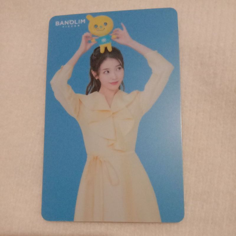 Official Photocard IU Banolim Pizza Doll ver