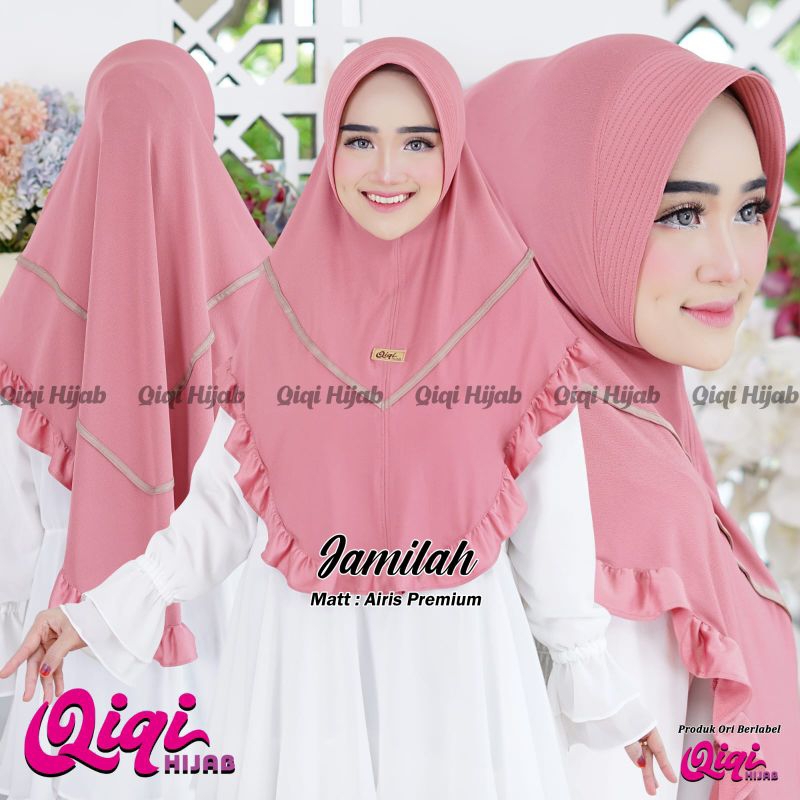 ** Qiqi Hijab ** Bergo Jamilah Original Qiqi Hijab