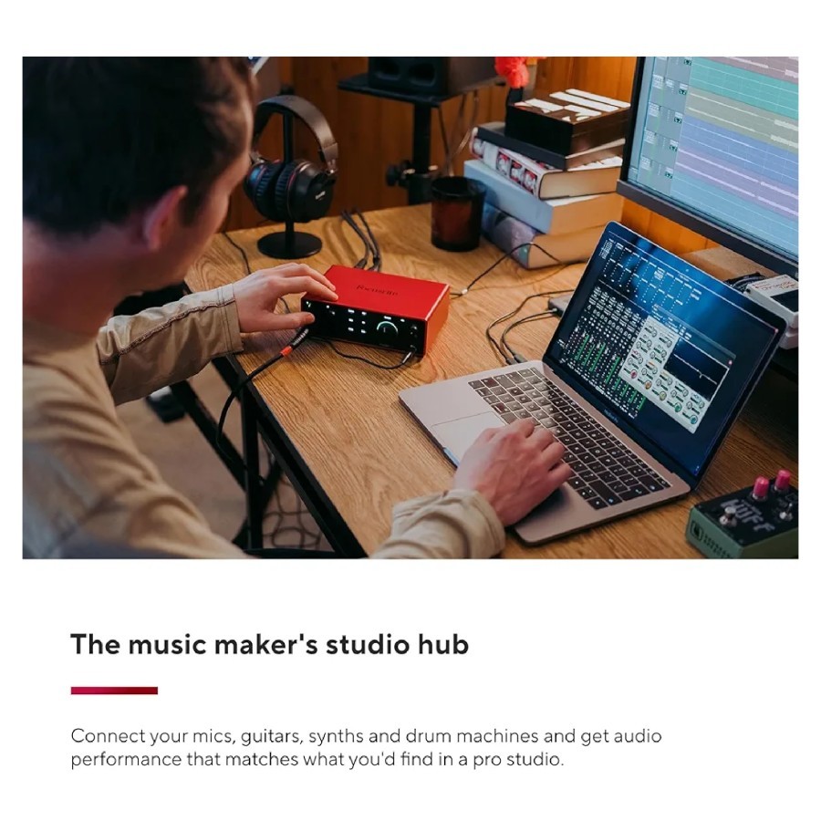 Focusrite Scarlett 4i4 4th Gen / Gen 4 USB Audio Interface / Soundcard