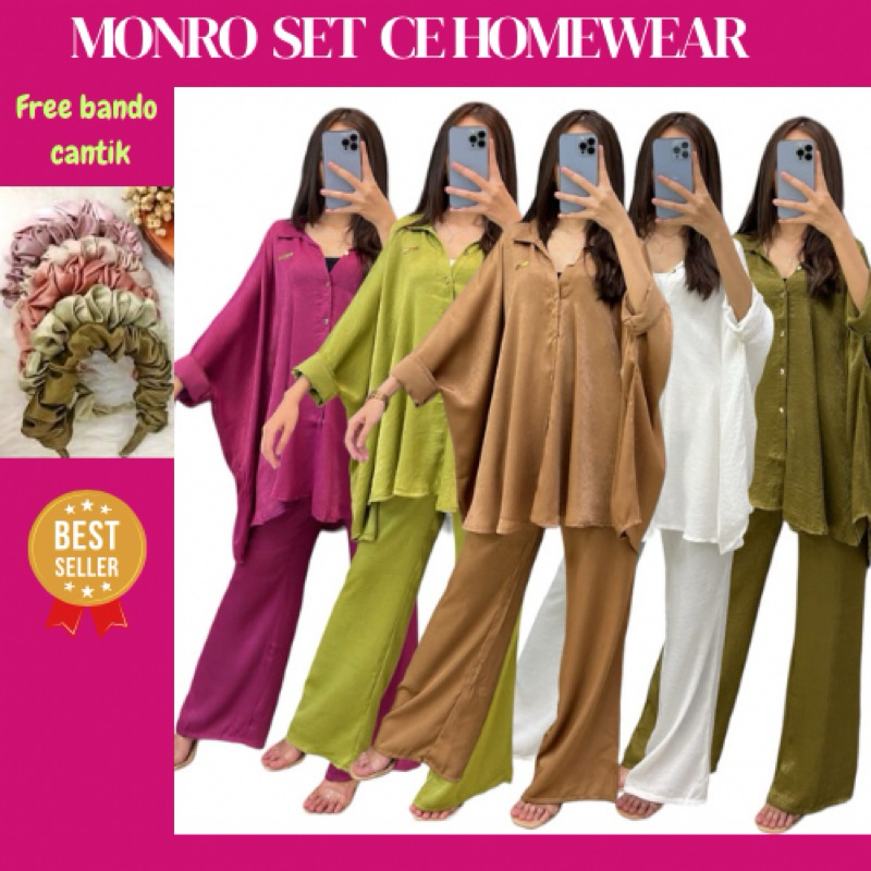 ONESET CE HOMEWEAR SETELAN BAJU WANITA VIRAL KEKINIAL