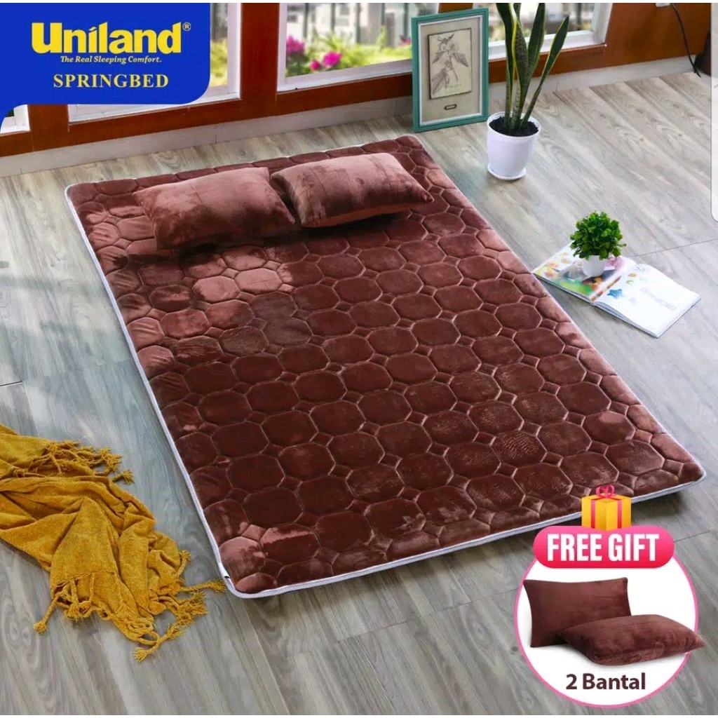 Kasur Karpet UNILAND Sherina UK 140X200 -  Kasur Lantai Lembut free bag