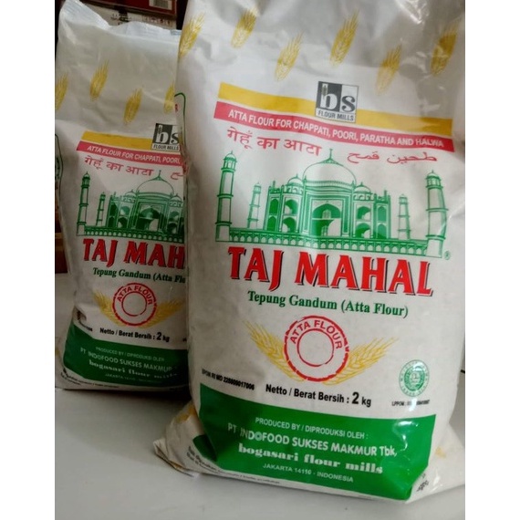 

SUPER DISKON tepung atta taj mahal Boga Sari 2 kg