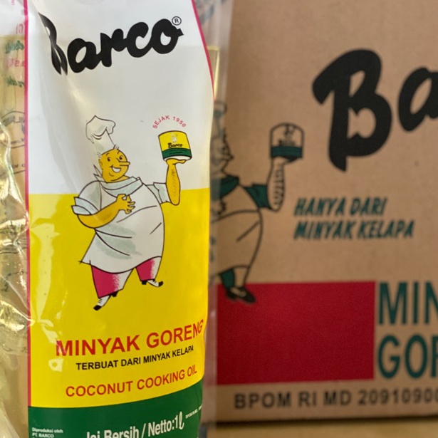 

GROSIR Minyak Goreng Barco 1 L Refill