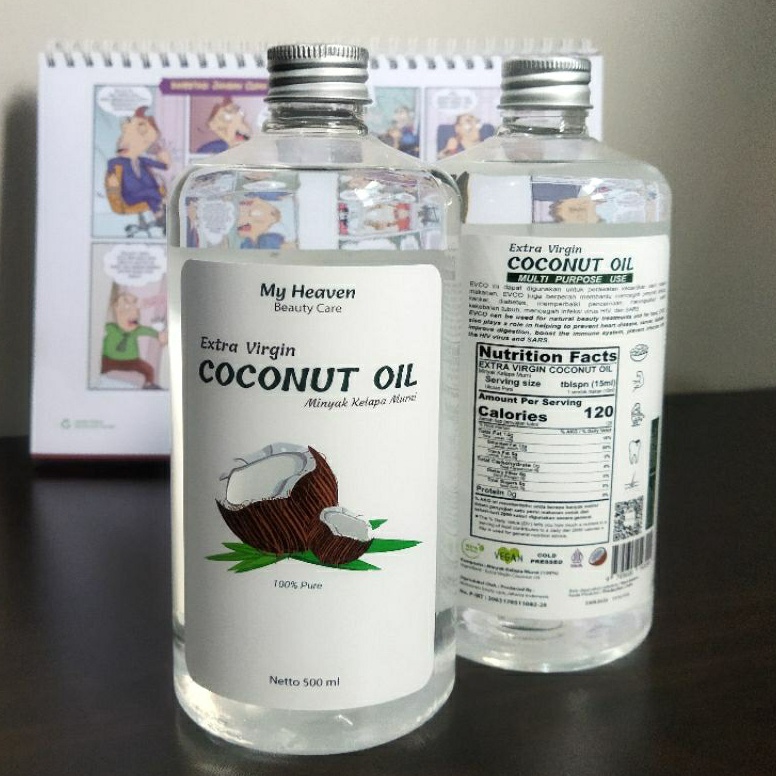 

ORIGINAL Extra Virgin Coconut Oil VCO Minyak Kelapa Murni 1 EVCO 5ml
