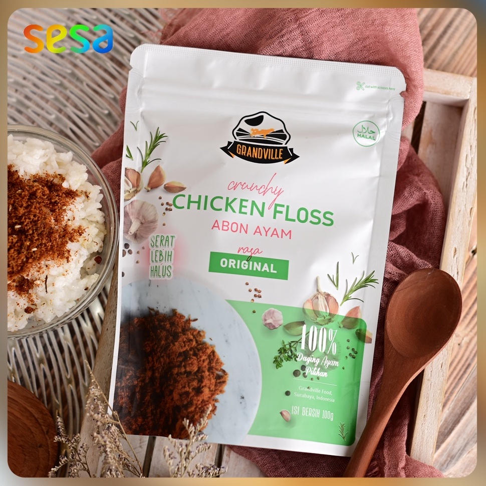 

SUPER DISKON Grandville Abon Ayam Original 1 g