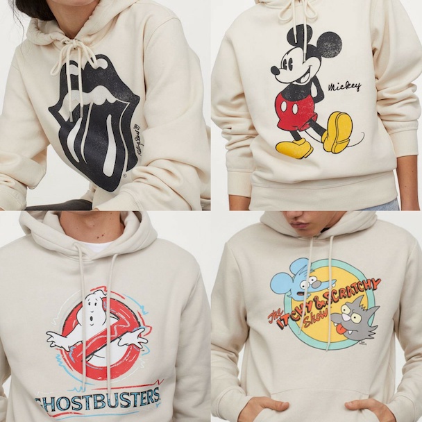 PROMO ALE Sweater Hoodie Unisex HM Mickey Rolling Stones Ghostbusters Itchy Scratchy  2424