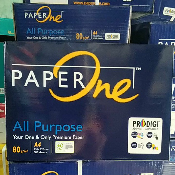 

Free Ongkir KERTAS A4 8 GRAM PAPER ONE