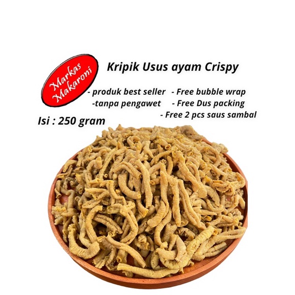 GROSIR  Kripik usus crispy original 25gr