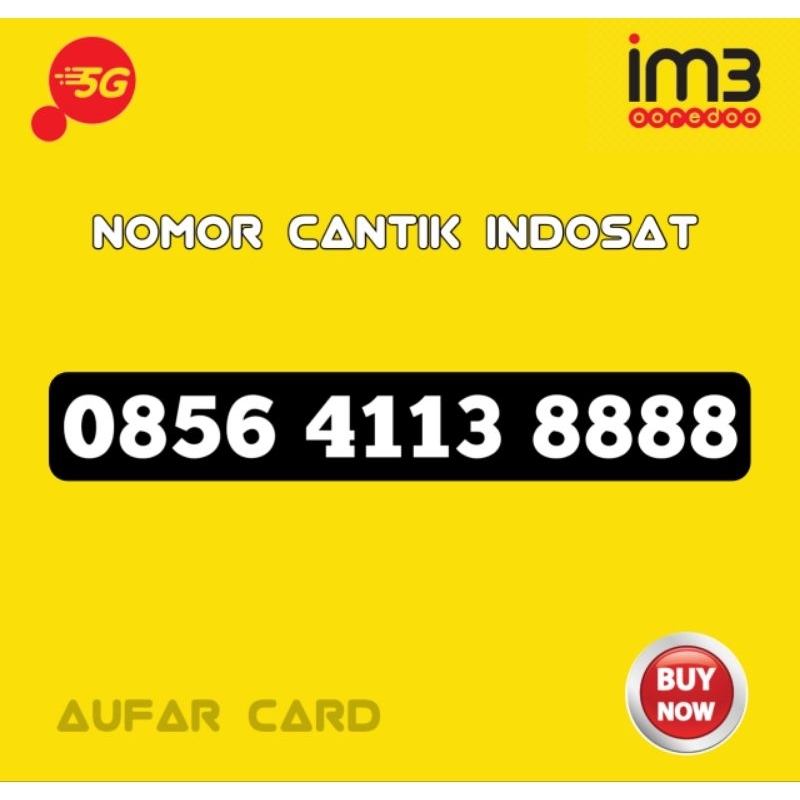 Nomor Cantik Indosat 8888 Im3 Ekor 8888 Super 38888 Belakang 8888