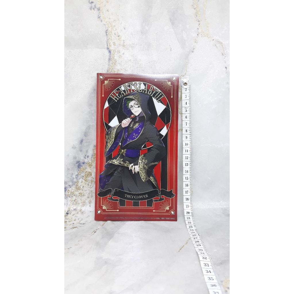 Twisted Wonderland Ticket Clear File Trey Clover