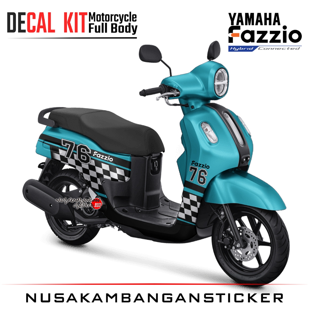 Decal Kit Sticker Fazzio Tosca Modifikasi