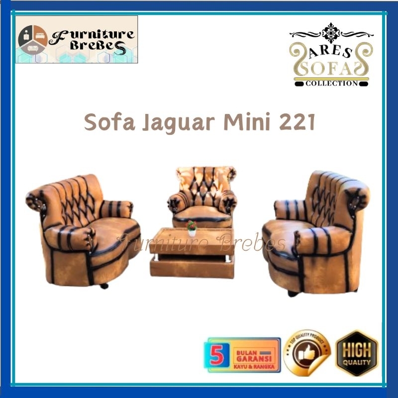 Sofa Jaguar 221 Minimalis / Sofa Sopa Tamu Modern Murah Cirebon Brebes Tegal