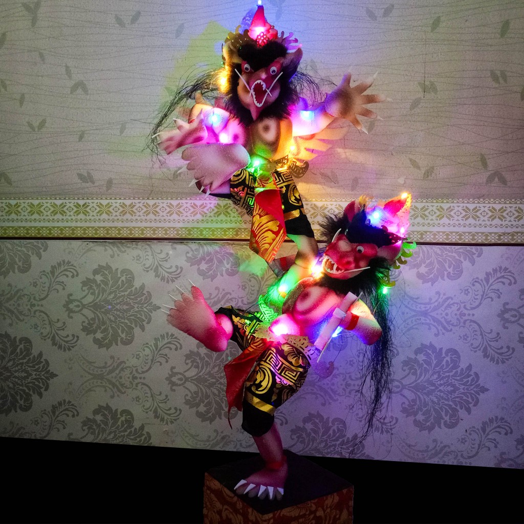 Ogoh Ogoh Berkelahi, Ogoh Ogoh Metumpuk, Ogoh Ogoh Mini Isi Lampu
