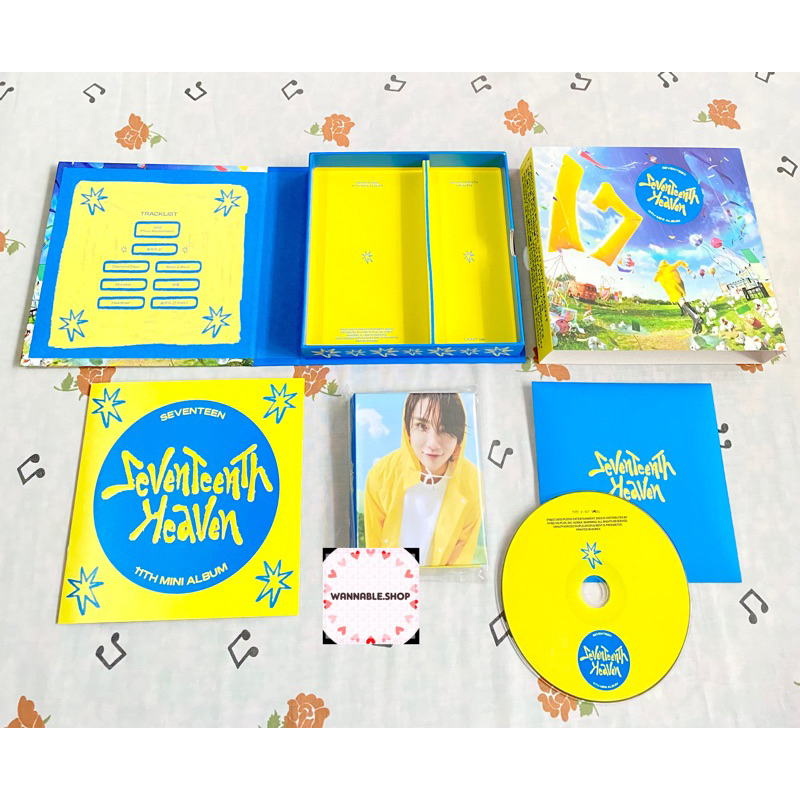 [READY STOCK] SEVENTEEN - 11TH MINI ALBUM SEVENTEENTH HEAVEN CARAT VERSION CARAT VERS BINDER ONLY WO