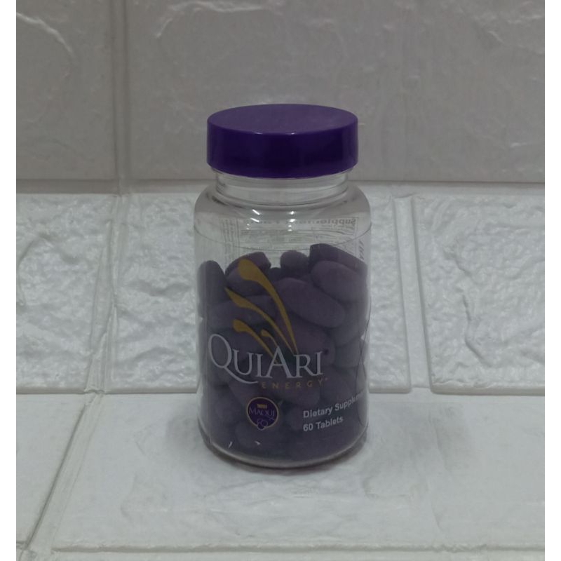 Quiari Energy berbentuk tablet / Quiari Energy 1 Botol isi 60 tablet