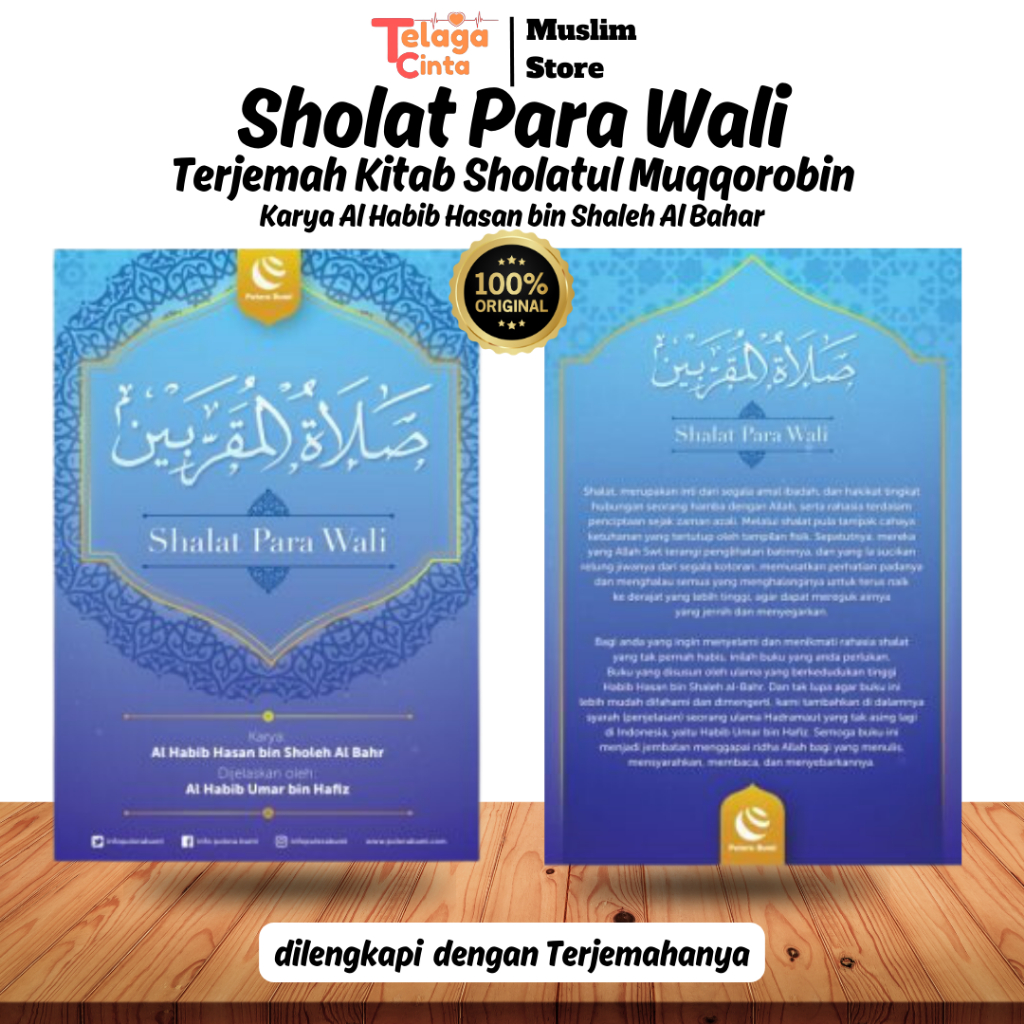 [ DIJAMIN ORIGINAL ] Shalat Para Wali - Terjemah Kitab Sholatul Muqorrobin dan Penjelasan dari Habib