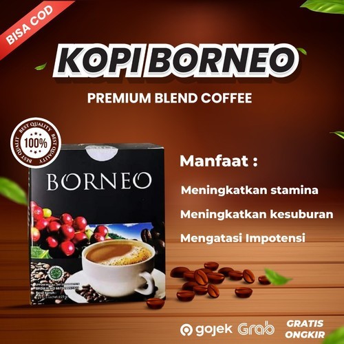 

Kopi Borneo - Kopi Stamina Pria Herbal 5 Sachet