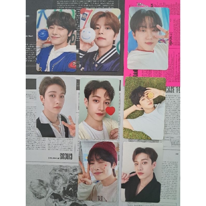 [ OFFICIAL ] NACIFIC STRAY KIDS SKZ PC PHOTOCARD HYUNJIN HAN CHANGBIN LEEKNOW BANG CHAN CHANGBIN I.N