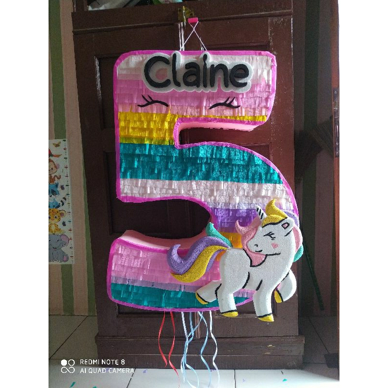 Pinata ulang tahun custom, Pinata pukul / pinata tarik termurah