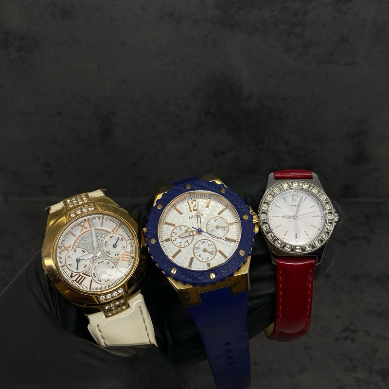 BUNDLE Jam Tangan Guess Original Quartz Wanita Ladies Watch