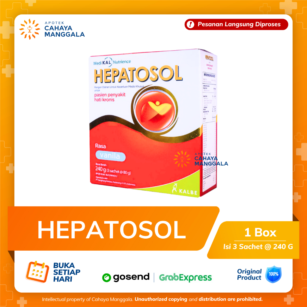 

HEPATOSOL RASA VANILA BOX 240 GR