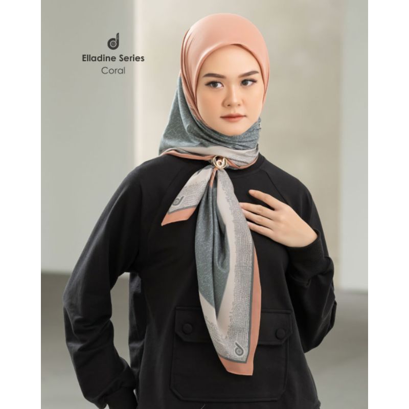 HIJAB DEENAY ELLADINE SERIES, DEENAY MOTIF ELLADINE SERIES