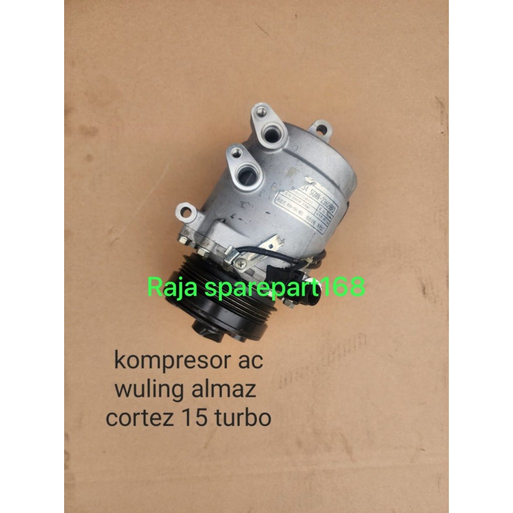 compresor kompresor ac wuling almaz cortez 15 1500cc turbo copotan original garansi