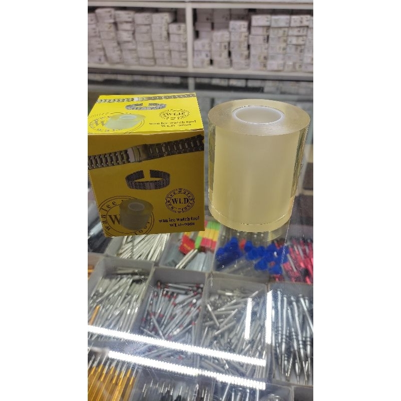Plastik pelindung wrapping kaca,body dan rantai jam tangan