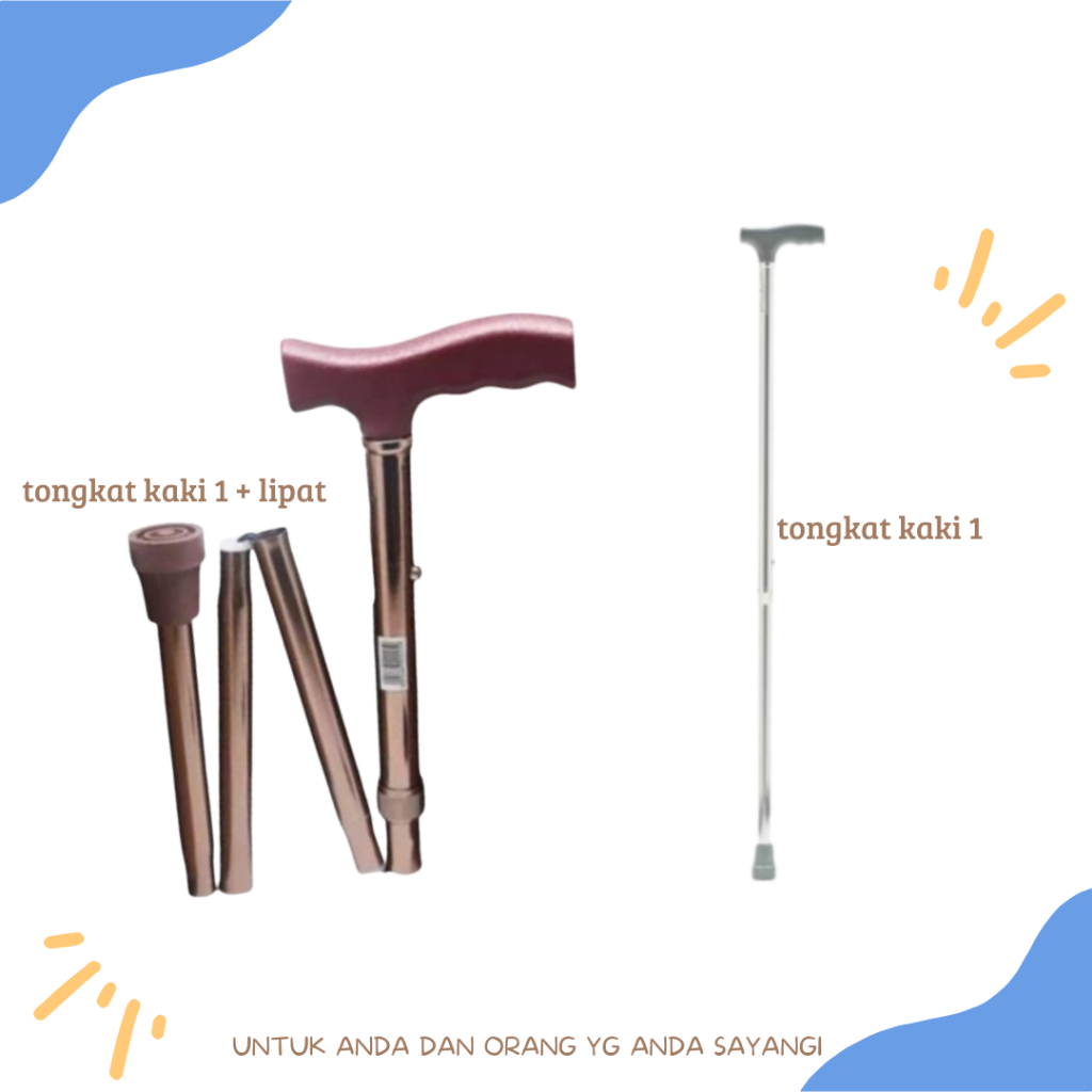 Tongkat /Tongkat Jalan / Alat Bantu Jalan Kaki 1