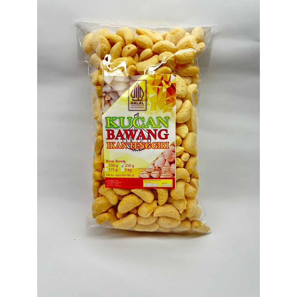 Kerupuk Kuku Macan / Amplang Merk Bawang (Rasa Ikan Tenggiri)