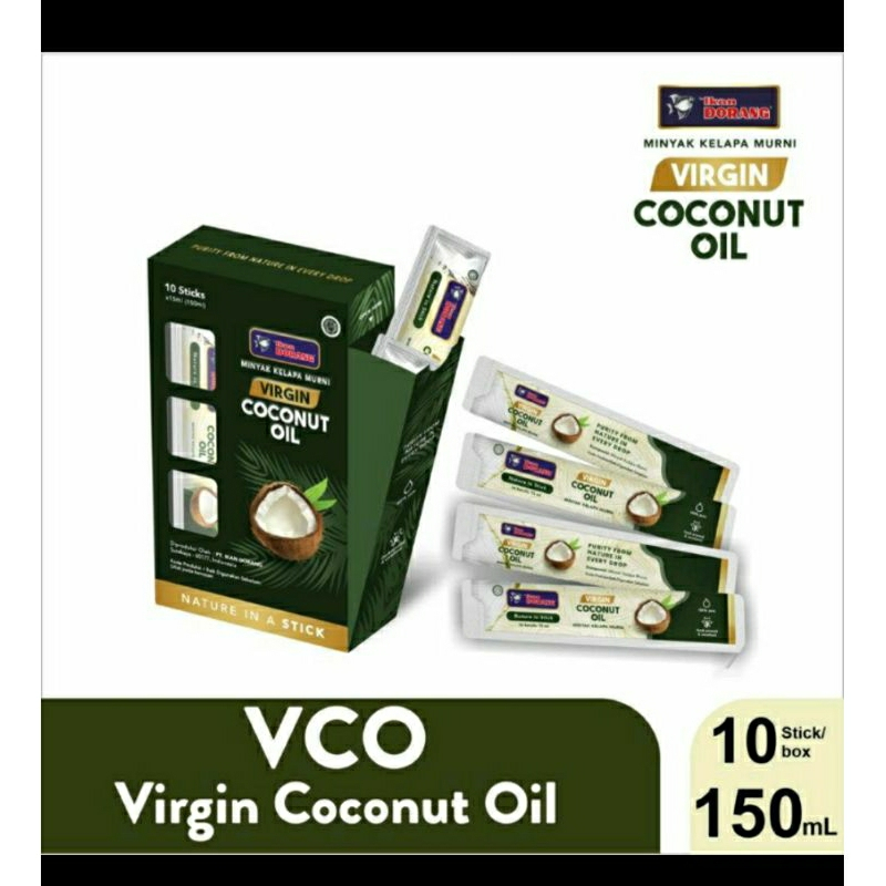 

VCO Virgin Coconut Oil 150 ml Stick Ikan Dorang Original