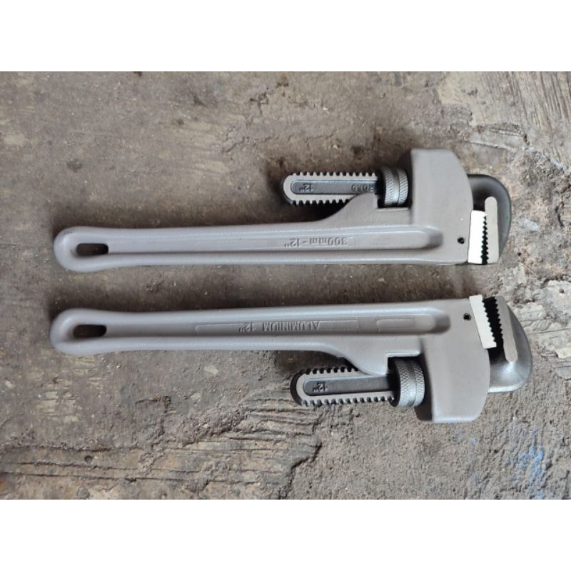 Kunci pipa Alumunium 36" (900mm) pipa wrench alumunium handle
