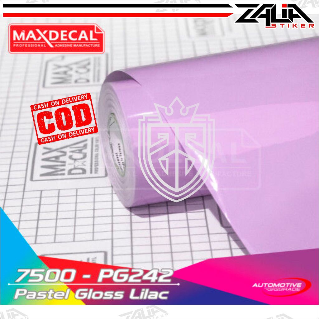 Skotlet MAX-DECAL ungu  lilac(taro) Glossy 6500- POG 043  /skotlet motor / skotlet mobil /skotlet aq