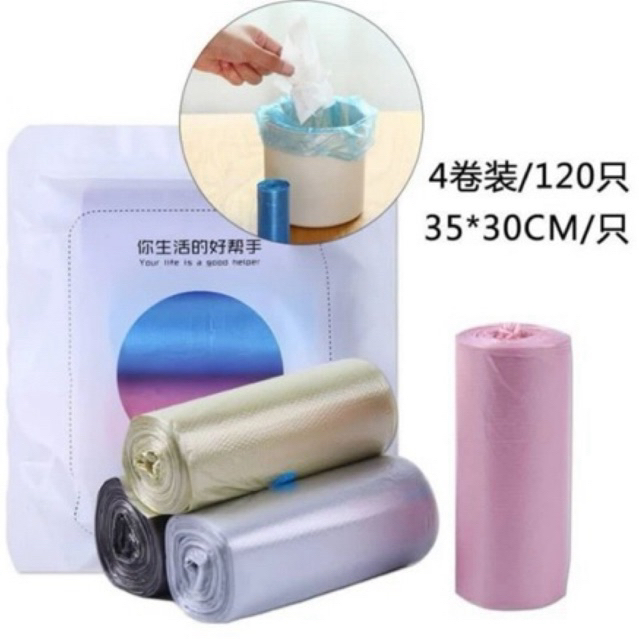 Garbage plastic roll 30x35cm plastik kantong sampah kecil