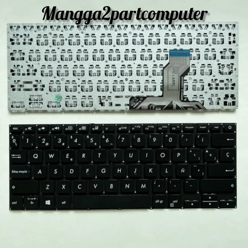 Keyboard Asus Vivobook 14 A420 A420u A420ua A420f X420 X420u X420ua - Hitam