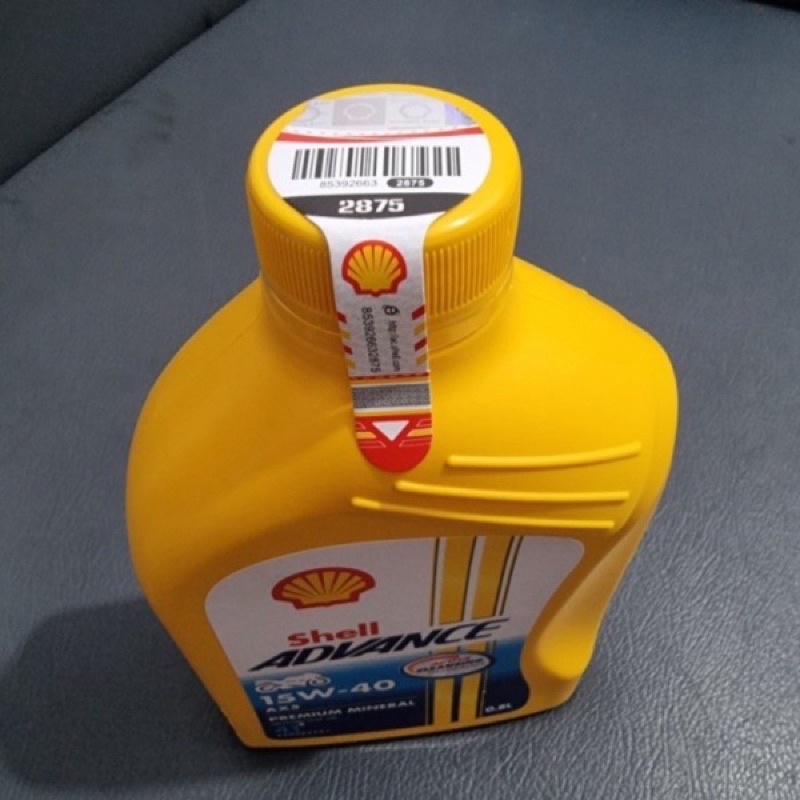 OLI SHELL AX5 15W-40 800 ML 4TAK MOTOR BEBEK 4TAK ORIGINAL