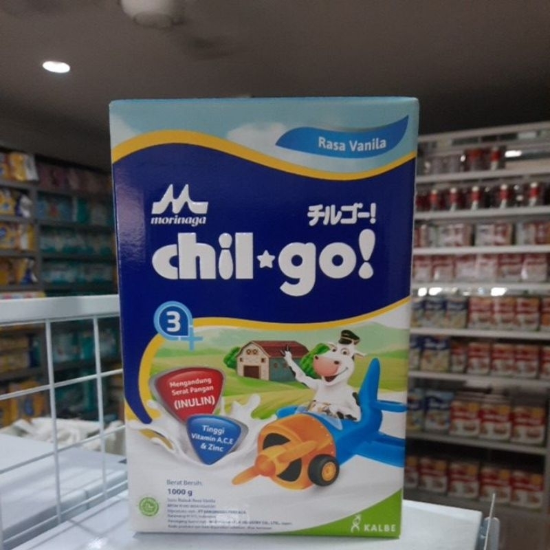 Morinaga CHIL*GO 3+ MADU 1000G, Morinaga CHIL*GO VANILA 1000G