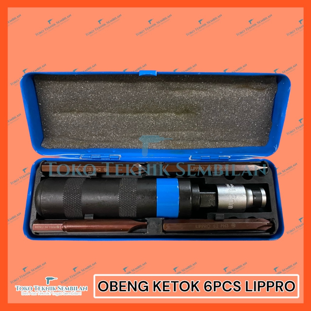 OBENG KETOK/OBENG GEDOR 5PCS LIPPRO 138-M5